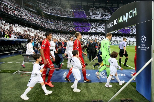 Soccer - UEFA Champions League - Semi Final - Second Leg - Real Madrid v Bayern Munich - Santiago Bernabeu