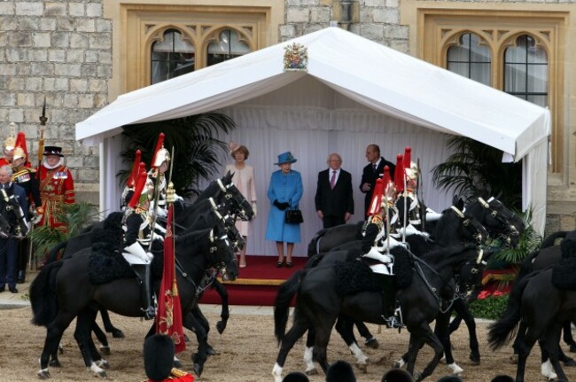 President Higgins state visit to Britain - Day Two