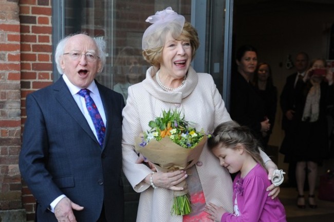 President Higgins state visit to Britain - Day Five