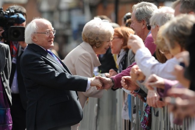 President Higgins state visit to Britain - Day Five