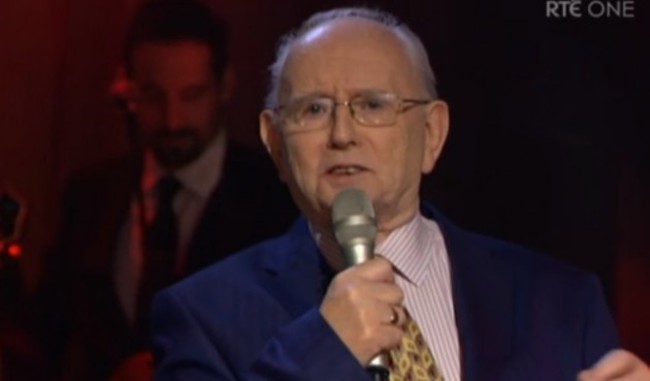 Jimmy Magee singing