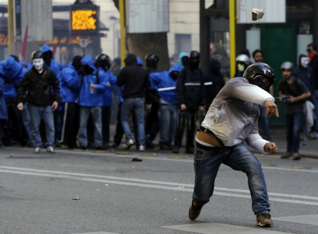 Italy Protest