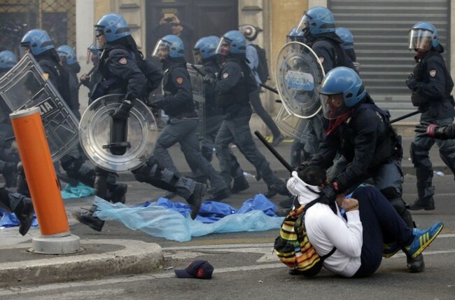 Italy Protest