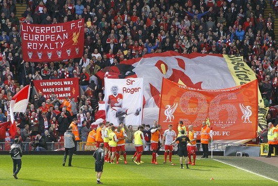 Soccer - Barclays Premier League - Liverpool v Manchester City - Anfield