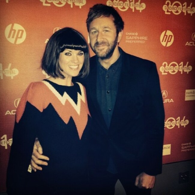 At the Calvary premiere.