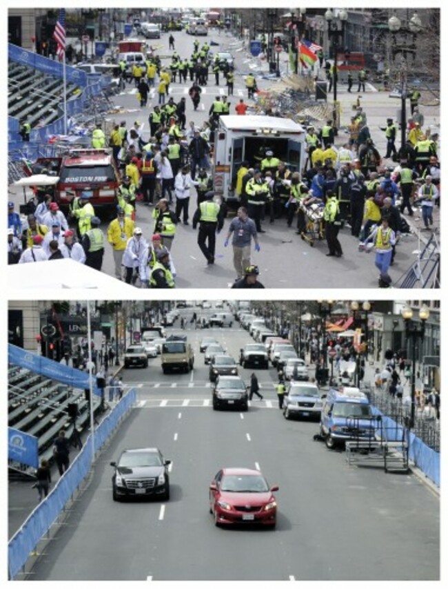 Boston Marathon Then And Now