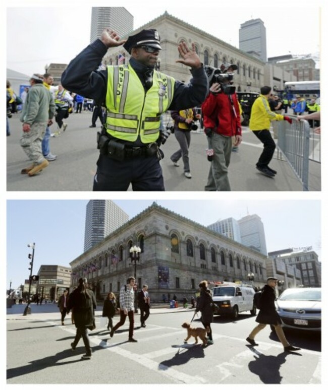 Boston Marathon Then And Now
