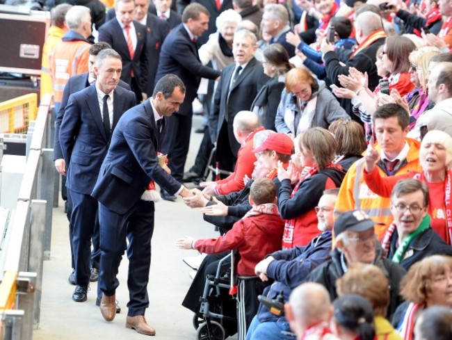 Soccer - Hillsborough 25th Anniversary Memorial Service - Anfield