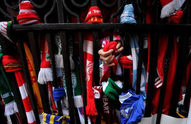 Soccer - Hillsborough 25th Anniversary Memorial Service - Anfield