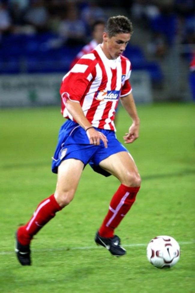 Soccer - Friendly - Recreativo Huelva v Atletico Madrid