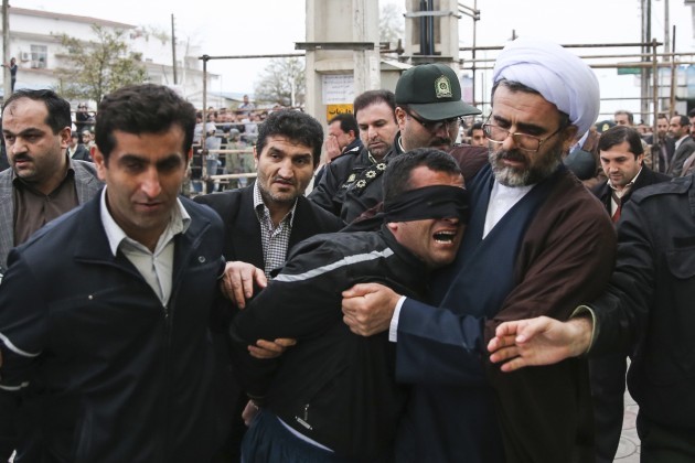 Mideast Iran Forgiven Killer