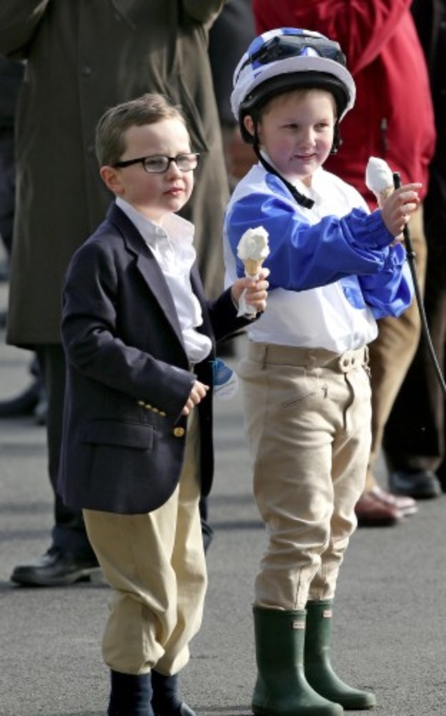 Eddie Jones and his brother James Jones enjoying an ice-cream