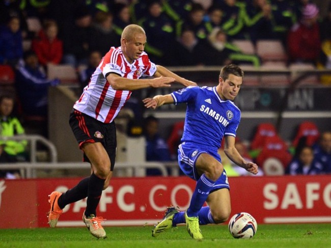 Soccer - Capital One Cup - Quarter Final - Sunderland v Chelsea - Stadium of Light