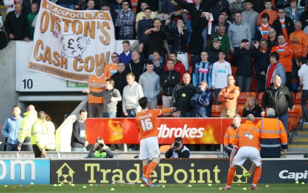 Soccer - Sky Bet Championship - Blackpool v Burnley - Bloomfield Road