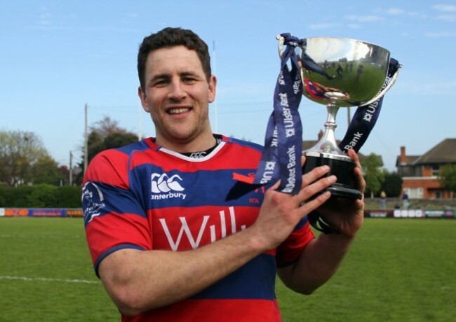 Ben Reilly with the trophy