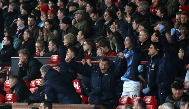 Soccer - Barclays Premier League - Manchester United v Manchester City - Old Trafford