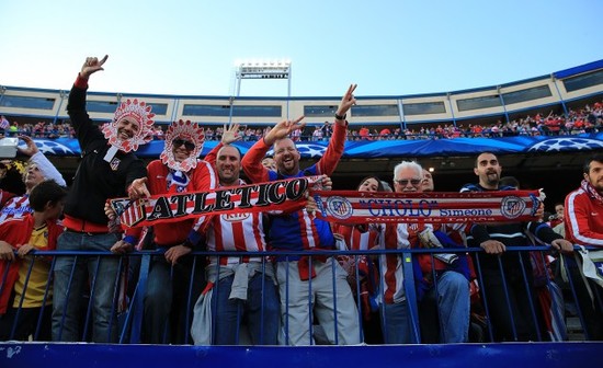 Soccer - UEFA Champions League - Semi Final - First Leg - Atletico Madrid v Chelsea - Vincente Calderon Stadium