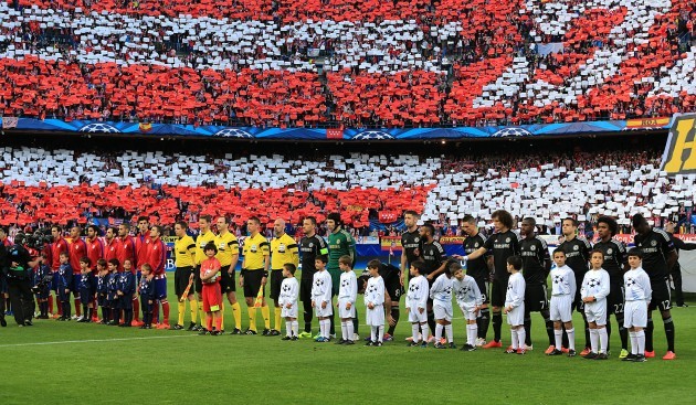 Soccer - UEFA Champions League - Semi Final - First Leg - Atletico Madrid v Chelsea - Vincente Calderon Stadium
