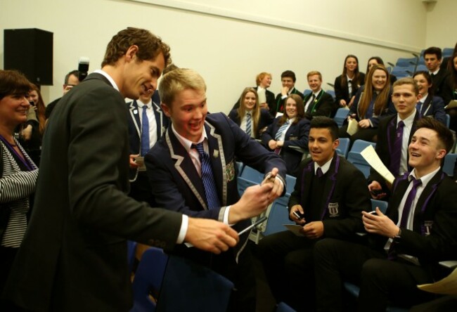 Andy Murray honoured