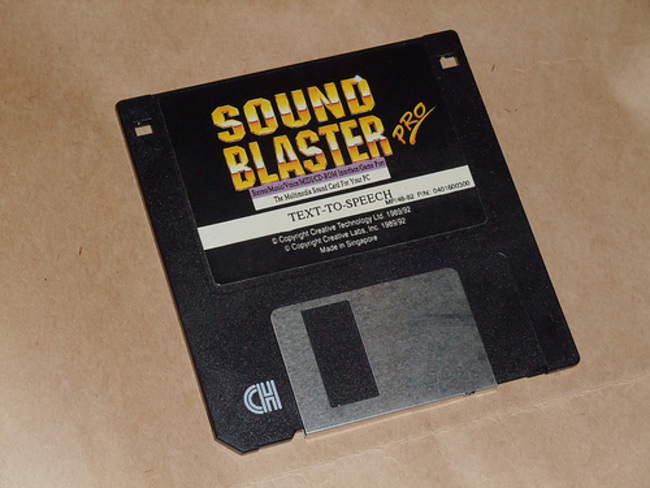 Sound Blaster Pro - Text to speech