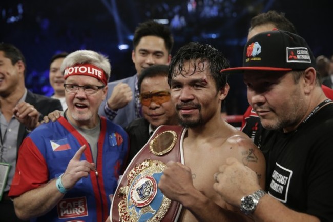 Pacquiao Bradley Boxing