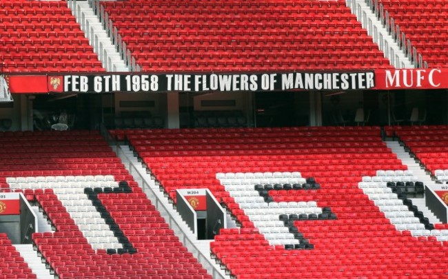 Soccer - Chosen One Banner Banner Removed - Old Trafford