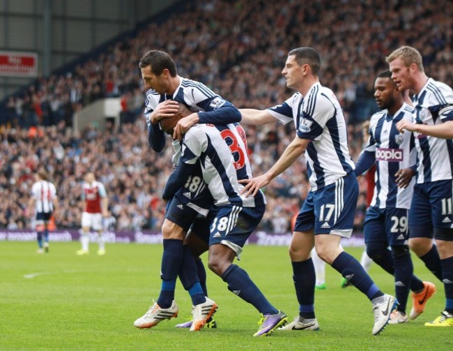 Soccer - Barclays Premier League - West Bromwich Albion v West Ham United - The Hawthorns