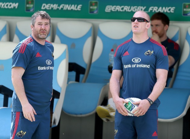 Anthony Foley and Paul O'Connell