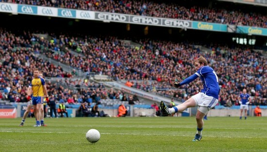 Martin Dunne misses a penalty