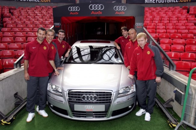 Soccer - FA Barclays Premiership - Manchester United - Announcement of Manchester United and Audi Partnership