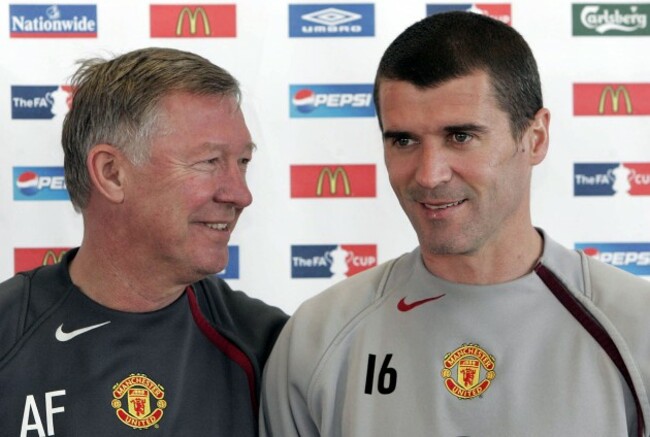 BRITAIN SOCCER MAN UTD KEANE