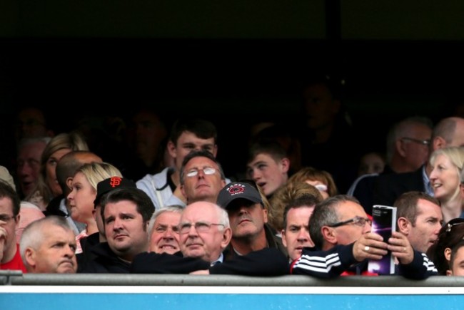 Roy Keane at the the game