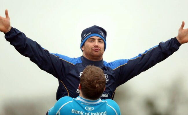 Brian O'Driscoll and Rob Kearney 7/1/2013