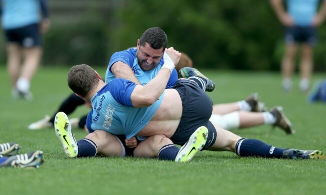 Rob Kearney and Brian O'Driscoll