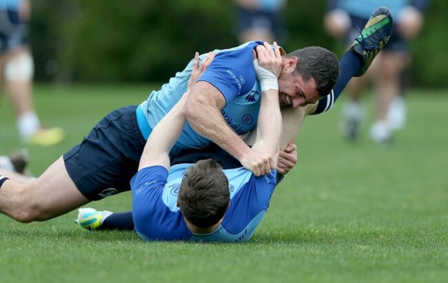 Rob Kearney and Brian O'Driscoll