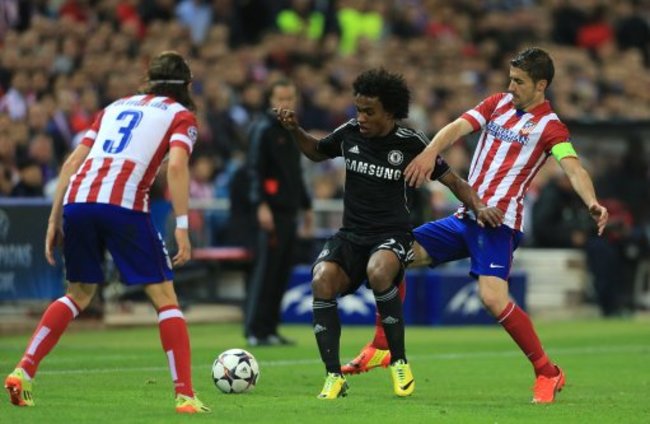 Soccer - UEFA Champions League - Semi Final - First Leg - Atletico Madrid v Chelsea - Vincente Calderon Stadium