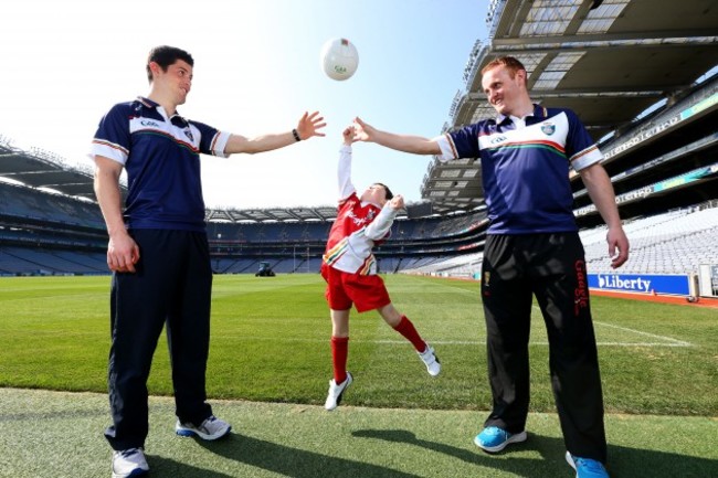 Rory O'Carroll and Benny Coulter with Finian Malone