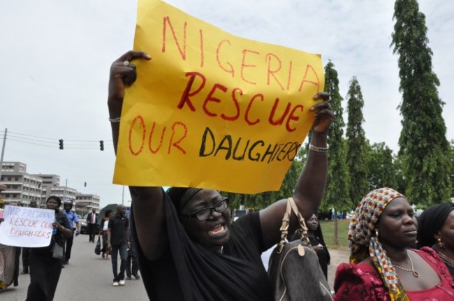 APTOPIX Nigeria Kidnapped Girls