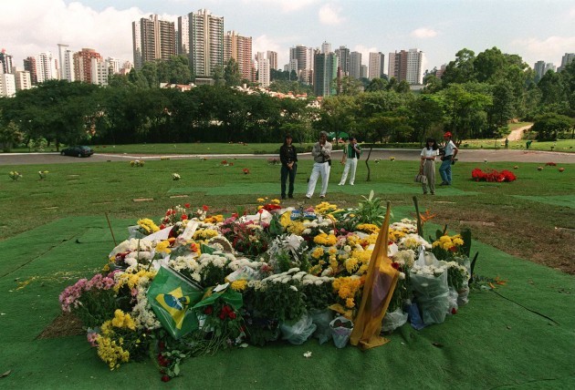 Formula One - Ayrton Senna Grave