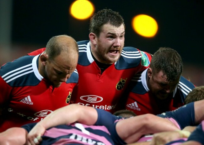 BJ Botha, Damien Varley and David Kilcoyne