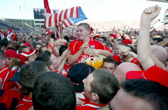 Joe Deane at the end of the match 11/9/2005