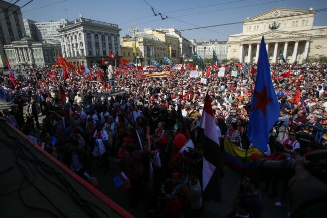 Russia May Day