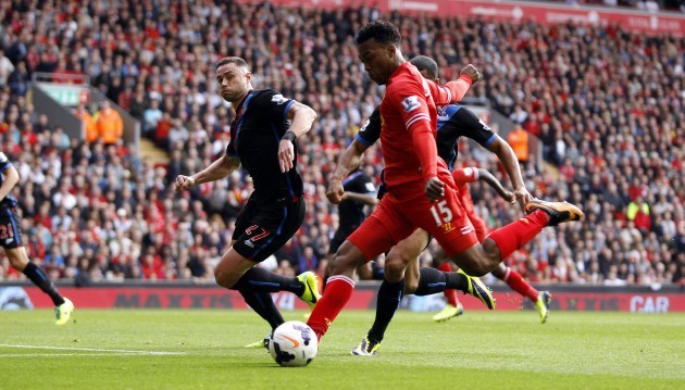 Soccer - Barclays Premier League - Liverpool v Crystal Palace - Anfield
