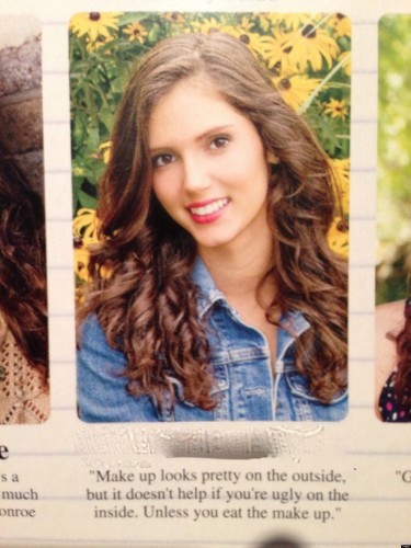 Oh, yearbook quotes... - Imgur