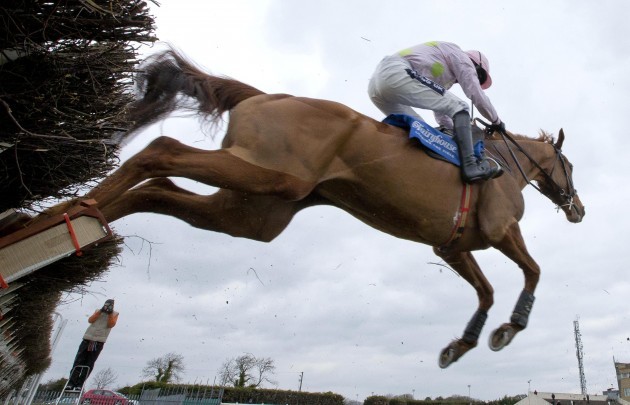 Ruby Walsh clears the last on Annie Power to win