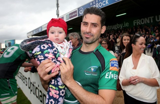 Frank Murphy and his daughter Sophia