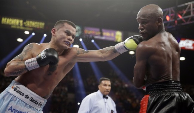 Mayweather Maidana Boxing