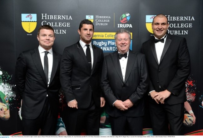 Hibernia College IRUPA Rugby Player Awards 2014