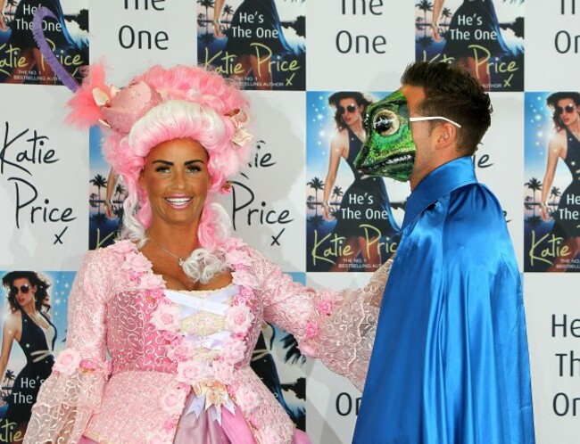 Katie Price Book Launch - London