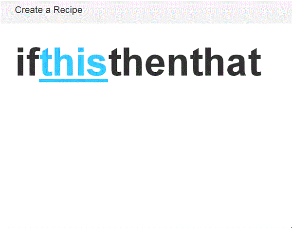 If This Then That (This)